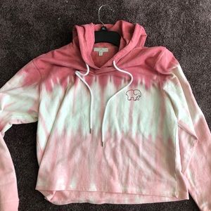 Ivory Ella pink crop top large